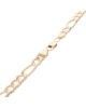 Figaro Chain Necklace in Yellow Gold
